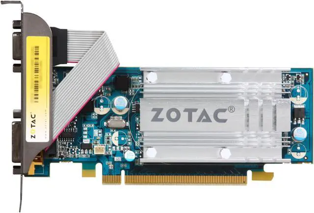 Alt view image 3 of 5 - ZOTAC GeForce 7200GS 256MB (512MB TurboCache) GDDR2 PCI Express x16 Graphics Card ZT-72SEG7N-HSL