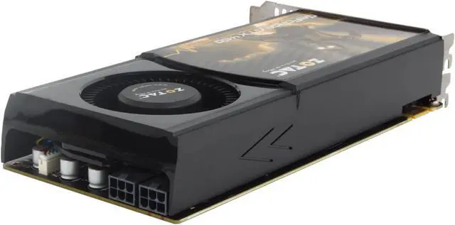 Alt view image 5 of 6 - ZOTAC GeForce GTX 460 (Fermi) 1GB GDDR5 PCI Express 2.0 x16 SLI Support Graphics Card ZT-40402-10P