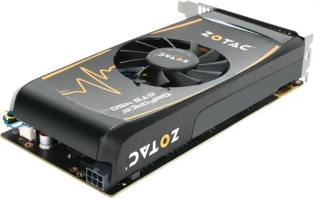 Alt view image 5 of 6 - ZOTAC GeForce GTS 450 (Fermi) 1GB GDDR5 PCI Express 2.0 x16 SLI Support Graphics Card ZT-40501-10L