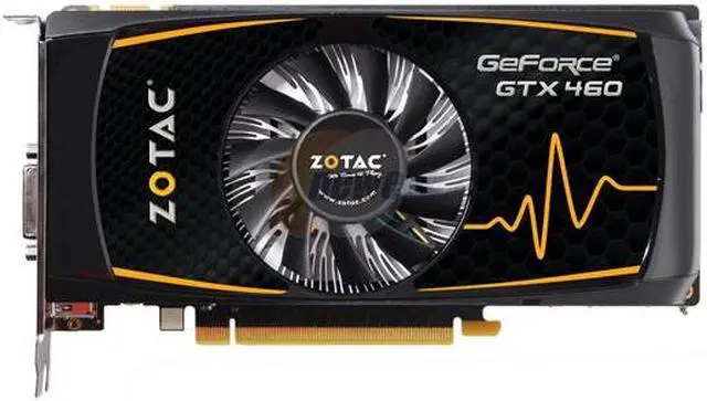 Alt view image 3 of 6 - ZOTAC ZT-40404-10P SYNERGY GeForce GTX 460 (Fermi) 768MB 192-bit GDDR5 PCI Express 2.0 x16 HDCP Ready SLI Support Video Card