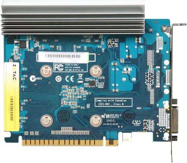 Alt view image 4 of 5 - ZOTAC ZT-40601-20L GeForce GT 430 (Fermi) Zone Edition 1GB 128-bit DDR3 PCI Express 2.0 x16 HDCP Ready  Video Card