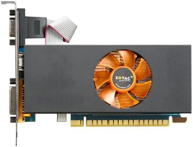 Alt view image 3 of 5 - ZOTAC GeForce GT 430 (Fermi) 1GB DDR3 PCI Express 2.0 x16 Low Profile Ready Graphics Card ZT-40603-10L