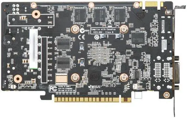 Alt view image 4 of 6 - ZOTAC AMP! GeForce GTS 450 (Fermi) 1GB GDDR5 PCI Express 2.0 x16 SLI Support Graphics Card ZT-40502-10L