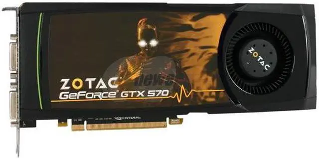Alt view image 3 of 4 - ZOTAC GeForce GTX 570 (Fermi) 1280MB GDDR5 PCI Express 2.0 x16 SLI Support Graphics Card ZT-50201-10P