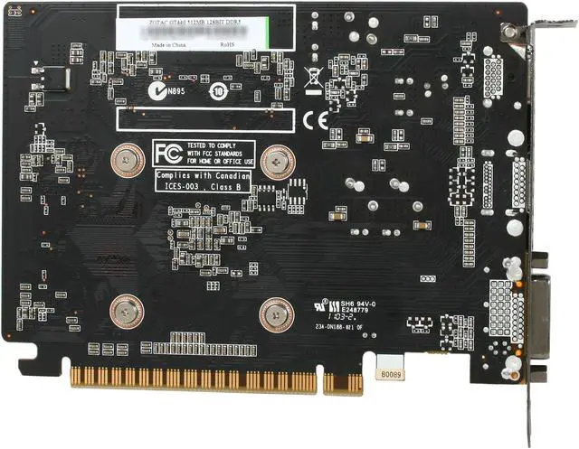 Alt view image 4 of 5 - ZOTAC GeForce GT 440 (Fermi) 512MB GDDR5 PCI Express 2.0 x16 Graphics Card ZT-40701-10L