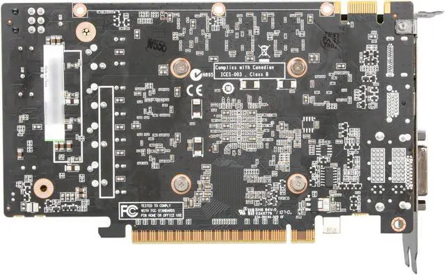 Alt view image 4 of 6 - ZOTAC GeForce GTX 550 Ti (Fermi) 1GB GDDR5 PCI Express 2.0 x16 SLI Support Graphics Card ZT-50401-10L