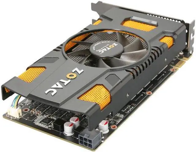 Alt view image 5 of 6 - ZOTAC AMP! GeForce GTX 550 Ti (Fermi) 1GB GDDR5 PCI Express 2.0 x16 SLI Support Graphics Card ZT-50402-10L