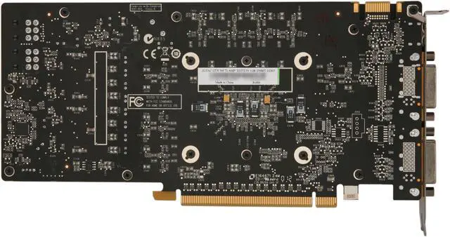 Alt view image 4 of 6 - ZOTAC AMP! GeForce GTX 560 Ti (Fermi) 1GB GDDR5 PCI Express 2.0 x16 SLI Support Graphics Card ZT-50302-10M