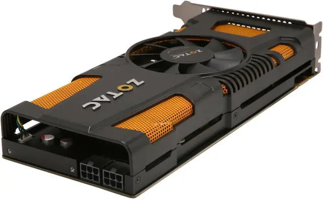 Alt view image 5 of 6 - ZOTAC AMP! GeForce GTX 560 Ti (Fermi) 1GB GDDR5 PCI Express 2.0 x16 SLI Support Graphics Card ZT-50302-10M