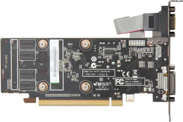 Alt view image 4 of 5 - ZOTAC GeForce GT 520 (Fermi) 1GB DDR3 PCI Express 2.0 x16 Low Profile Ready Graphics Card ZT-50601-10L