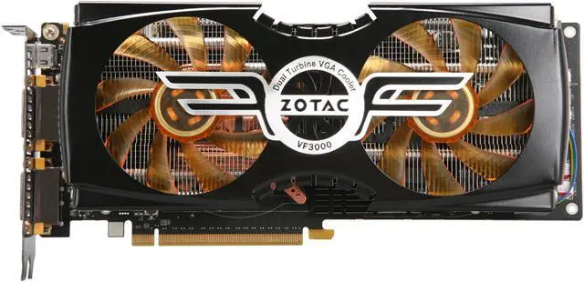 Alt view image 3 of 6 - ZOTAC AMP2! GeForce GTX 580 (Fermi) 3GB GDDR5 PCI Express 2.0 x16 SLI Support Graphics Card ZT-50104-10P