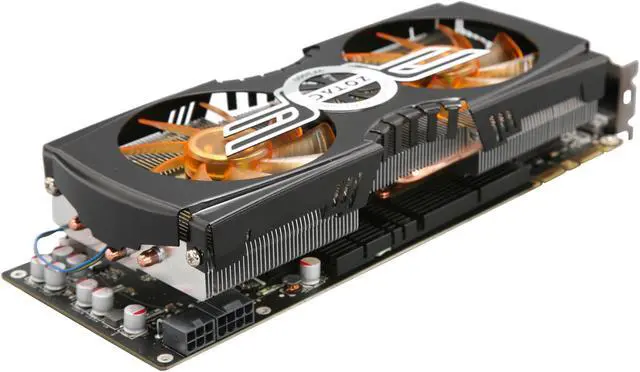 Alt view image 5 of 6 - ZOTAC AMP2! GeForce GTX 580 (Fermi) 3GB GDDR5 PCI Express 2.0 x16 SLI Support Graphics Card ZT-50104-10P