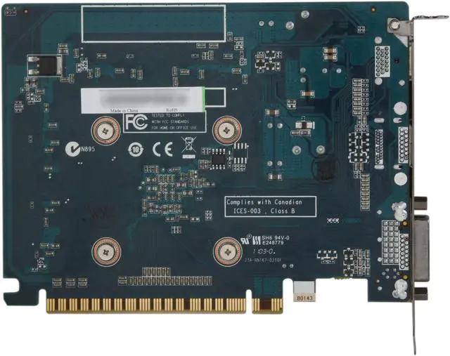 Alt view image 4 of 5 - ZOTAC GeForce GT 430 (Fermi) 1GB DDR3 PCI Express 2.0 x16 Graphics Card ZT-40604-10L