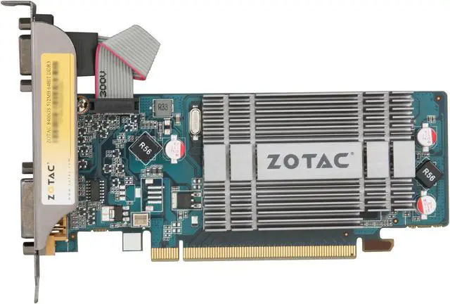 Alt view image 3 of 5 - ZOTAC GeForce 8400 GS 512MB DDR3 PCI Express 2.0 x16 Low Profile Ready Graphics Card ZT-84GEM2M-HSL