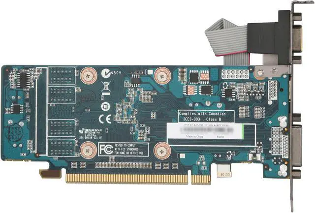 Alt view image 4 of 5 - ZOTAC GeForce 8400 GS 512MB DDR3 PCI Express 2.0 x16 Low Profile Ready Graphics Card ZT-84GEM2M-HSL