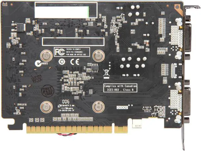 Alt view image 4 of 5 - ZOTAC GeForce GT 440 (Fermi) 1GB GDDR3 PCI Express 2.0 x16 Graphics Card ZT-40704-10L