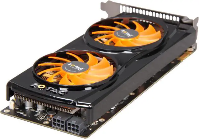 Alt view image 5 of 6 - ZOTAC AMP! GeForce GTX 560 (Fermi) 1GB GDDR5 PCI Express 2.0 x16 SLI Support Graphics Card ZT-50702-10M