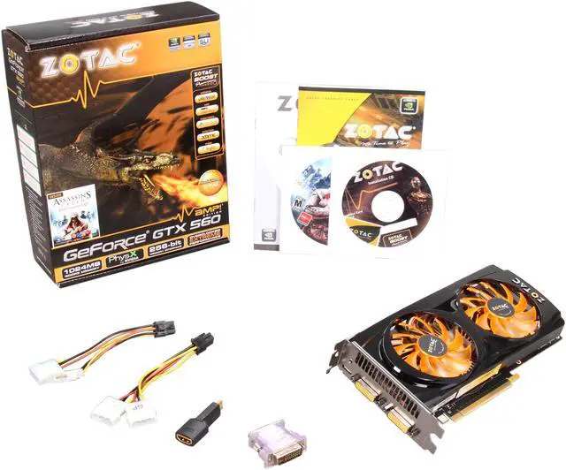 Alt view image 6 of 6 - ZOTAC AMP! GeForce GTX 560 (Fermi) 1GB GDDR5 PCI Express 2.0 x16 SLI Support Graphics Card ZT-50702-10M