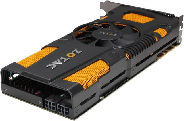 Alt view image 5 of 6 - ZOTAC GeForce GTX 570 (Fermi) 1280MB GDDR5 PCI Express 2.0 x16 SLI Support Graphics Card ZT-50203-10M