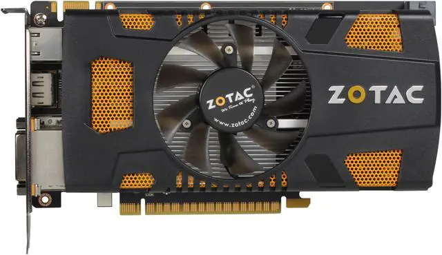 Alt view image 3 of 6 - ZOTAC GeForce GTX 550 Ti (Fermi) 1GB GDDR5 PCI Express 2.0 x16 SLI Support Graphics Card ZT-50403-10L