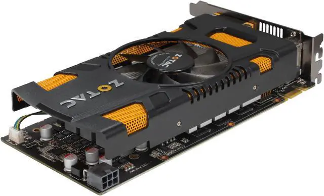 Alt view image 5 of 6 - ZOTAC GeForce GTX 550 Ti (Fermi) 1GB GDDR5 PCI Express 2.0 x16 SLI Support Graphics Card ZT-50403-10L