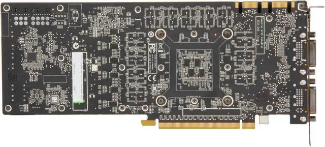 Alt view image 4 of 6 - ZOTAC AMP! GeForce GTX 580 (Fermi) 1536MB GDDR5 PCI Express 2.0 x16 SLI Support Graphics Card ZT-50106-10P