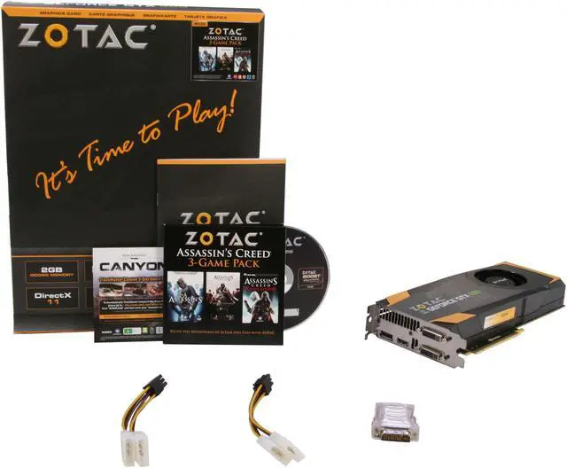 Alt view image 6 of 6 - ZOTAC GeForce GTX 680 2GB GDDR5 PCI Express 3.0 x16 SLI Support Graphics Card ZT-60101-10P
