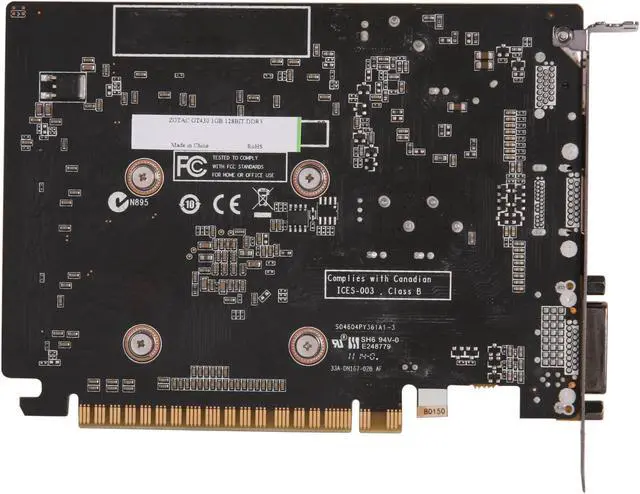 Alt view image 4 of 5 - ZOTAC GeForce GT 430 (Fermi) 1GB DDR3 PCI Express 2.0 x16 Graphics Card ZT-40604-10L-R