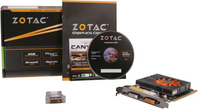 Alt view image 5 of 5 - ZOTAC GeForce GT 640 2GB DDR3 PCI Express 3.0 x16 Graphics Card ZT-60201-10L