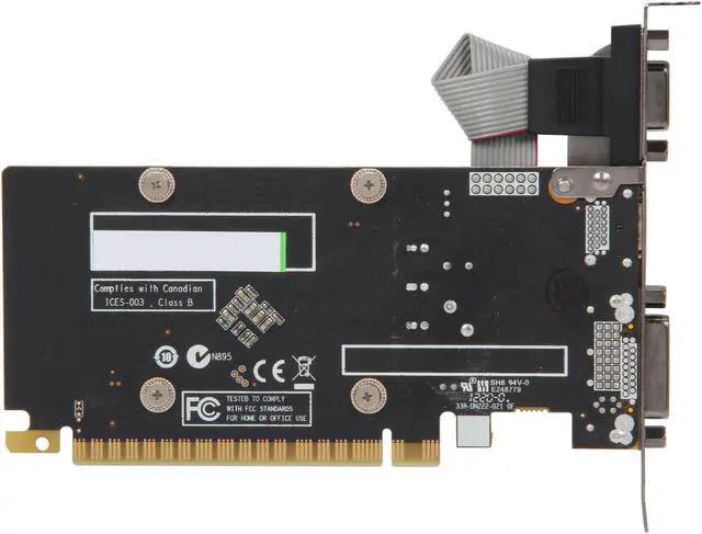 Alt view image 4 of 5 - ZOTAC Synergy Edition GeForce GT 610 2GB DDR3 PCI Express 2.0 x16 Low Profile Ready Graphics Card ZT-60601-10L