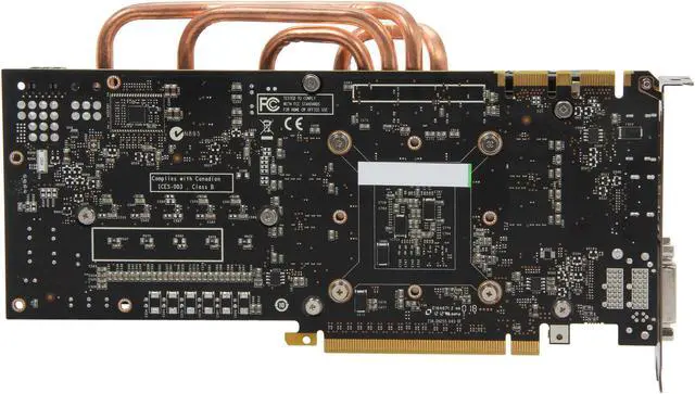 Alt view image 4 of 5 - ZOTAC AMP! GeForce GTX 670 2GB GDDR5 PCI Express 3.0 x16 SLI Support Graphics Card ZT-60302-10P