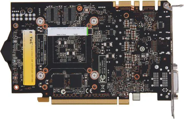 Alt view image 4 of 6 - ZOTAC AMP! ZT-60804-10P G-SYNC Support GeForce GTX 660 Ti 2GB 192-Bit GDDR5 PCI Express 3.0 x16 HDCP Ready SLI Support Video Card