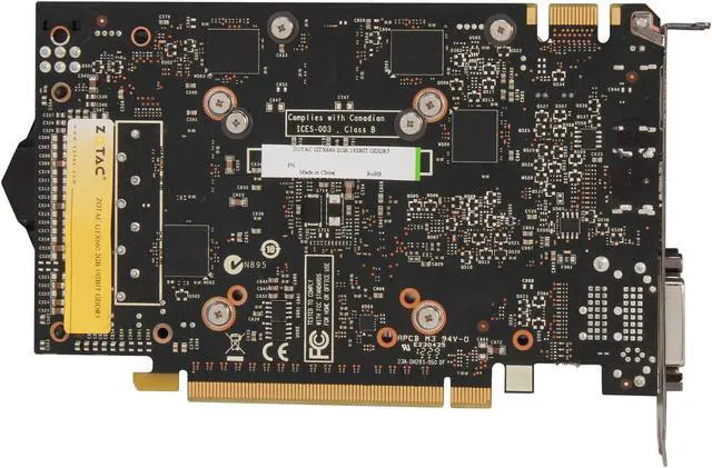 Alt view image 4 of 6 - ZOTAC ZT-60901-10M G-SYNC Support GeForce GTX 660 2GB 192-Bit GDDR5 PCI Express 3.0 x16 HDCP Ready SLI Support Video Card