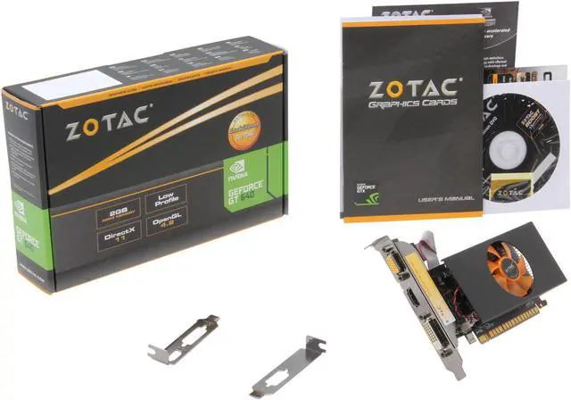 Alt view image 5 of 5 - ZOTAC GeForce GT 640 2GB DDR3 PCI Express 3.0 x16 Low Profile Ready Graphics Card ZT-60203-10L