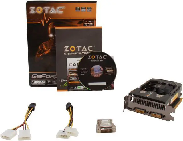 Alt view image 6 of 6 - ZOTAC GeForce GTX 570 (Fermi) 1280MB GDDR5 PCI Express 2.0 x16 SLI Support Graphics Card ZT-50206-10M