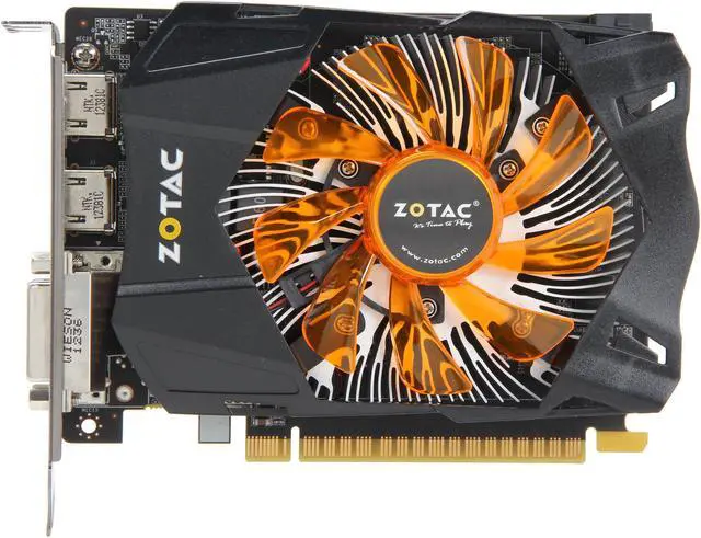 Alt view image 3 of 6 - ZOTAC GeForce GTX 650 Ti 2GB GDDR5 PCI Express 3.0 x16 Graphics Card ZT-61102-10M