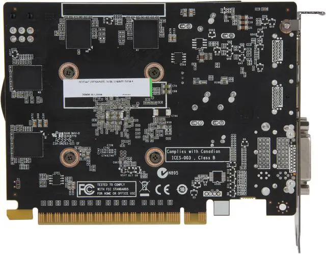 Alt view image 4 of 6 - ZOTAC GeForce GTX 650 Ti 2GB GDDR5 PCI Express 3.0 x16 Graphics Card ZT-61102-10M