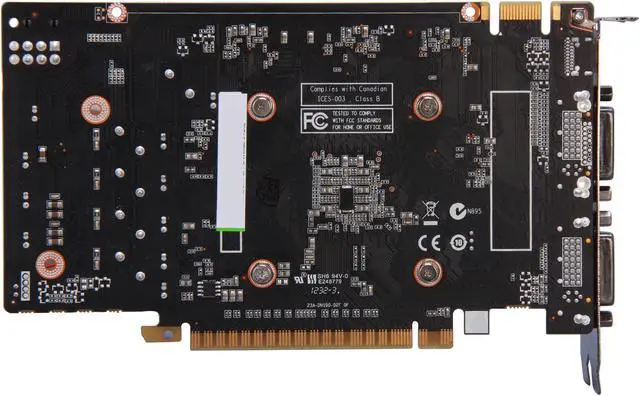 Alt view image 4 of 5 - Zotac ZT-50404-10L GeForce GTX 550 Ti Graphic Card - 1 GB GDDR5 SDRAM - PCI Express 2.0 x16