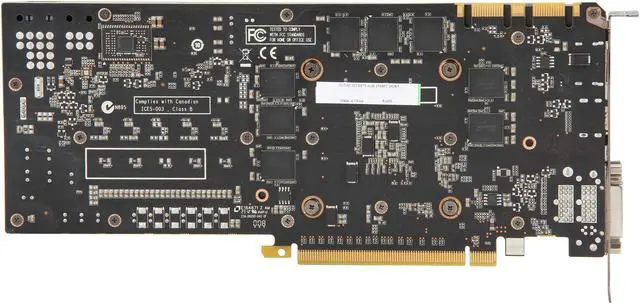Alt view image 4 of 6 - ZOTAC GeForce GTX 670 4GB GDDR5 PCI Express 3.0 x16 SLI Support Graphics Card ZT-60303-10P