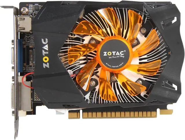 Alt view image 3 of 5 - ZOTAC GeForce GTX 650 1GB GDDR5 PCI Express 3.0 x16 Graphics Card ZT-61012-10M