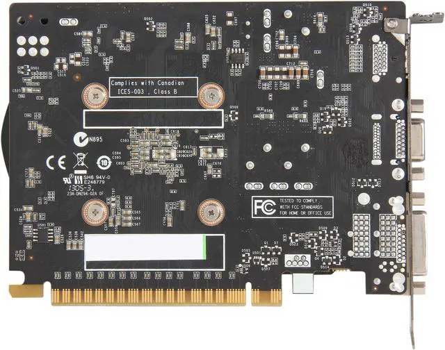 Alt view image 4 of 5 - ZOTAC GeForce GTX 650 1GB GDDR5 PCI Express 3.0 x16 Graphics Card ZT-61012-10M