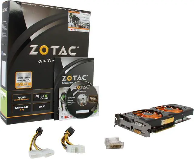 Alt view image 6 of 6 - ZOTAC ZT-70304-10P G-SYNC Support GeForce GTX 770 4GB 256-Bit GDDR5 PCI Express 3.0 Video Card