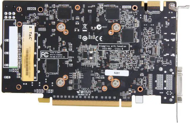 Alt view image 4 of 6 - ZOTAC GeForce GTX 660 2GB DDR5 PCI Express 3.0 x16 SLI Support Graphics Card ZT-60904-10M