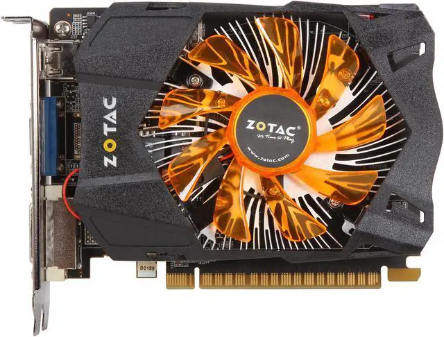 Alt view image 3 of 6 - ZOTAC Synergy Edition GeForce GTX 650 Ti 1GB GDDR5 PCI Express 3.0 x16 Graphics Card ZT-61106-10M