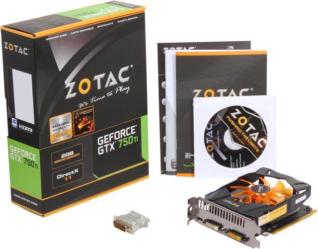 Alt view image 6 of 5 - ZOTAC GeForce GTX 750 Ti ZT-70601-10M Video Card