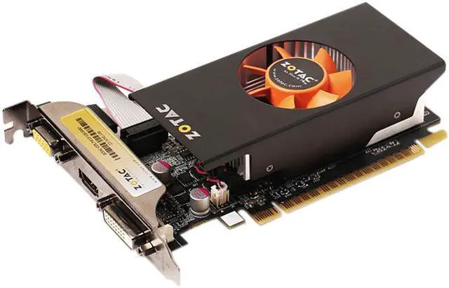 Main image of Zotac ZT-70702-10M G-SYNC Support GeForce GTX 750 Graphic Card - 1033 MHz Core - 1 GB GDDR5 SDRAM - PCI Express 3.0 x16