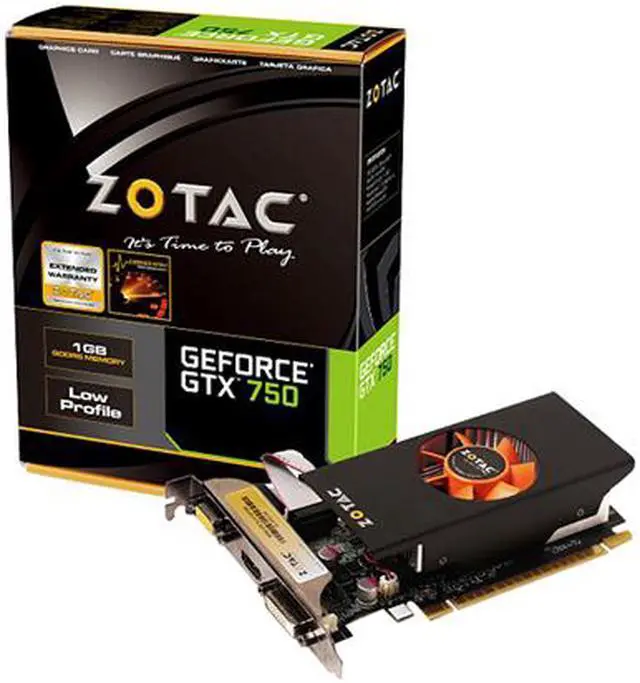 Alt view image 8 of 9 - Zotac ZT-70702-10M G-SYNC Support GeForce GTX 750 Graphic Card - 1033 MHz Core - 1 GB GDDR5 SDRAM - PCI Express 3.0 x16