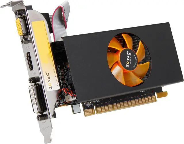 Main image of ZOTAC GeForce GT 730 1GB GDDR5 PCI Express 2.0 x16 (x8 lanes) Low Profile Ready Graphics Card ZT-71102-10L