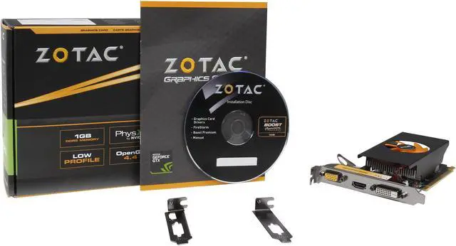 Alt view image 5 of 5 - ZOTAC GeForce GT 730 1GB GDDR5 PCI Express 2.0 x16 (x8 lanes) Low Profile Ready Graphics Card ZT-71102-10L