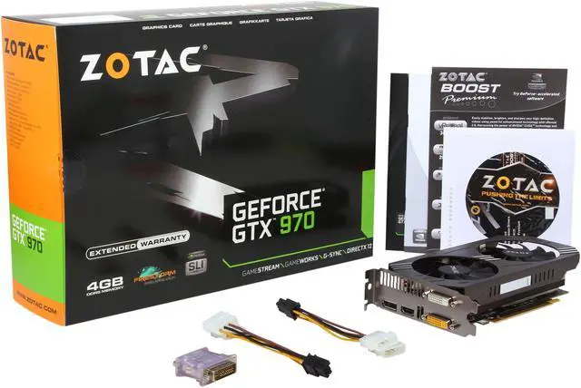 Alt view image 6 of 6 - ZOTAC GeForce GTX 970 4GB, ZT-90101-10P
